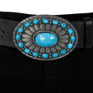 Thumbnail 3: YMI YMI Juniors Denim Belted Shorts 