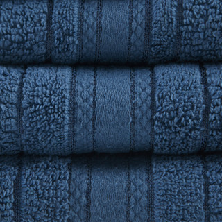 Thumbnail 4: Madison Park Madison Park Adrien 6-pc. Super Soft Cotton Towel Set 