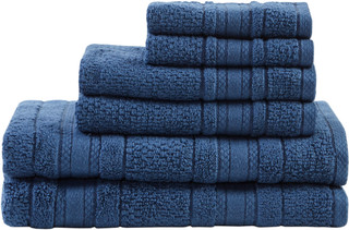 Thumbnail 1: Madison Park Madison Park Adrien 6-pc. Super Soft Cotton Towel Set 