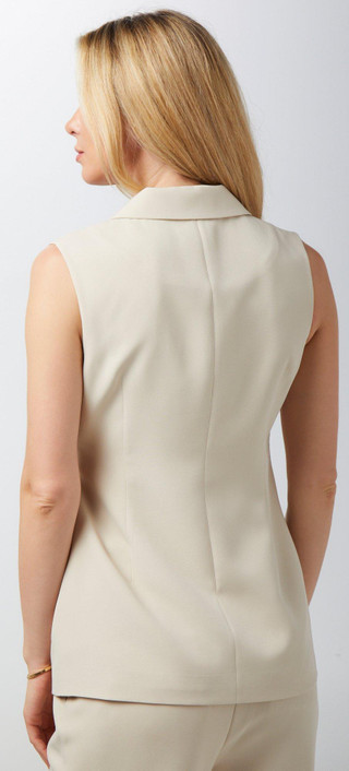 Thumbnail 3: GEMMA & JANE Gemma + Jane Womens Sleeveless Belted Jacket 