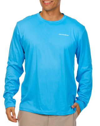 Thumbnail 2: GRUNDENS Grundens Mens Long Sleeve Logo Marlin Shirt 