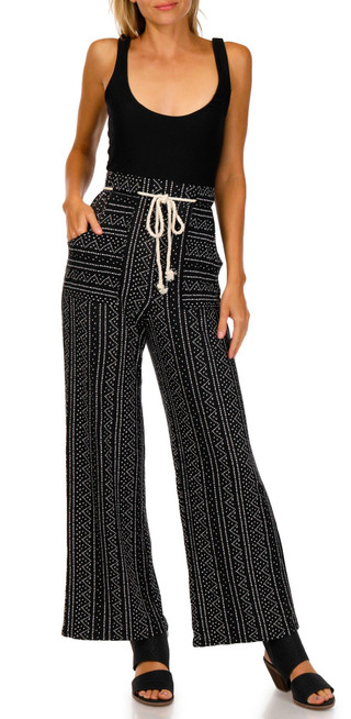 Thumbnail 1: Derek Heart Derek Heart Juniors Striped Rope Belt Jumpsuit 