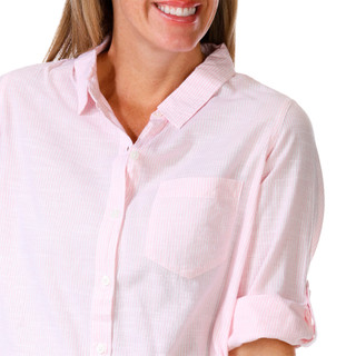 Thumbnail 2: Dash Dash Petite 3/4 Sleeve Button Down Top 