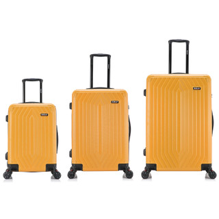 Thumbnail 2: DUKAP DUKAP Stratos Hardside Lightweight Spinner 3 pc Luggage Set 