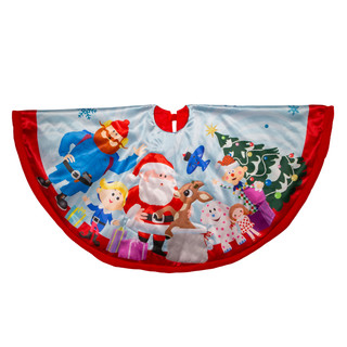 Thumbnail 1: RUDOLPH Rudolph The Red Nose Reindeer® & Friends 48-Inch Tree Skirt 