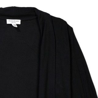 Thumbnail 3: RIO & RIAN Women's Plus Open Front Cardigan 