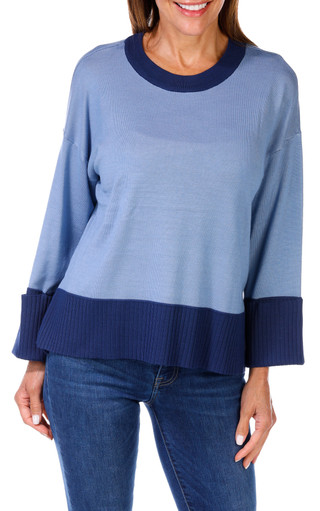 Thumbnail 3: RACHEL ROY Women's Colorblock Knit Top 