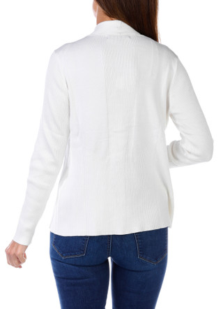 Thumbnail 2: ADRIENNE VITTADINI Women's Open Front Ribbed Cardigan 
