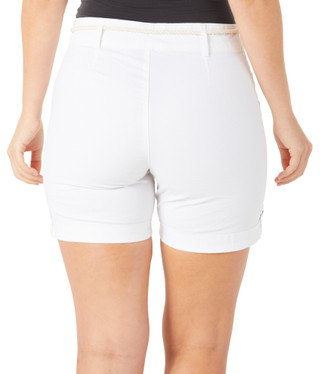 Thumbnail 2: Stella Parker Women's Petite Solid Shorts 