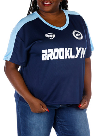Thumbnail 1: LOVE DAZED Juniors Plus Brooklyn Top 
