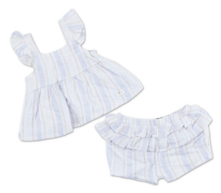 Thumbnail 1: Baby Girls 2 Pc Shorts Set 