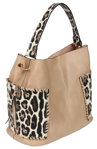 Thumbnail 2: Malibu Skye 2 Pc Tote & Pouch Set 