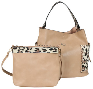 Thumbnail 1: Malibu Skye 2 Pc Tote & Pouch Set 
