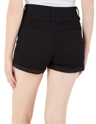 Thumbnail 2: Juniors Solid Cuff Shorts 