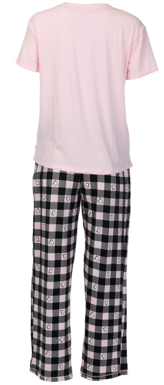 Thumbnail 2: JACLYN Juniors 2 Pc Halloween Pajama Pants Set 