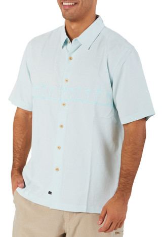 Thumbnail 1: Men's Palm Tree Button Down Shirt 