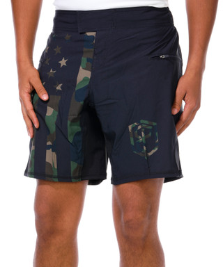 Thumbnail 1: Men's Active Americana Camo Shorts 