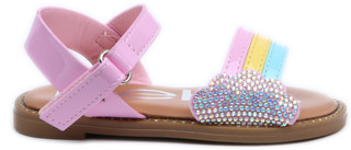 Thumbnail 3: Bebe Toddler Girls Rainbow Sandals 