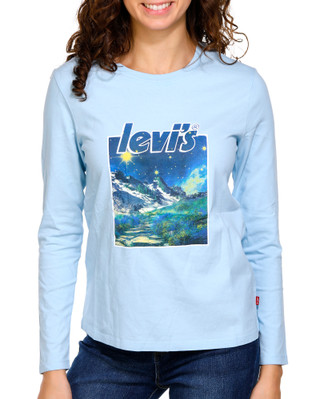 Thumbnail 1: Levi's Juniors Solid Logo Graphic Tee 