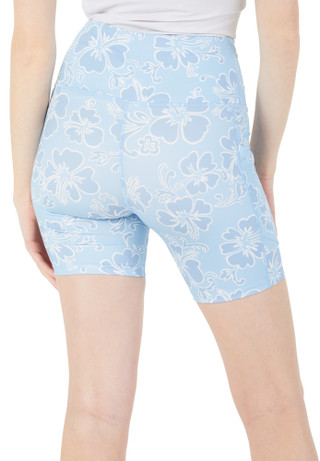 Thumbnail 2: Juniors Active Floral Print Shorts 