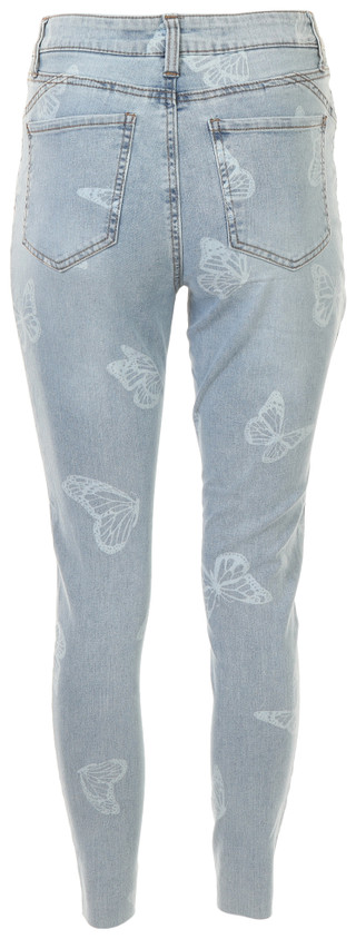 Thumbnail 2: LOVE DAZED Love Dazed Juniors Butterfly Skinny Jeans 