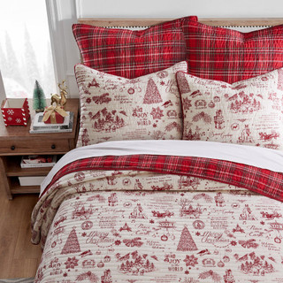 Thumbnail 5: Levtex Home Levtex Home Yuletide Bedspread Set 