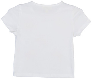 Thumbnail 3: DREAMGIRL DreamGirl Little Girls Short Sleeve with Satin Bows Top 