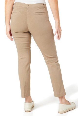 Thumbnail 2: Zac & Rachel Zac & Rachel Petite Solid Slim Fit Pants 