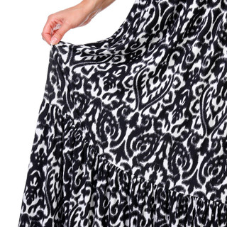 Thumbnail 5: Emily Daniels Emily Daniels Plus Sleeveless Ikat Maxi Dress 