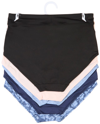 Thumbnail 5: Gloria Vanderbilt Gloria Vanderbilt Plus 5 Pk Brief Panties 