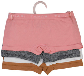 Thumbnail 3: TAHARI GIRLS Tahari Girls 4 Pk Hipster Seamless Panty Underwear 