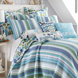 Thumbnail 5: Levtex Home Levtex Home Vero Reversible Quilt & Sham Set 