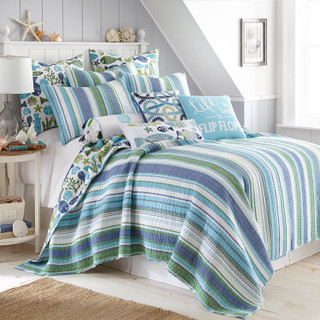 Thumbnail 1: Levtex Home Levtex Home Vero Reversible Quilt & Sham Set 
