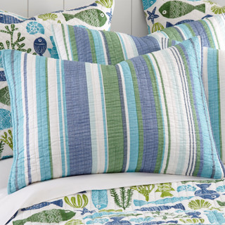 Thumbnail 9: Levtex Home Levtex Home Vero Reversible Quilt & Sham Set 