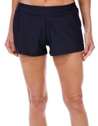 Thumbnail 4: Island Waves Island Waves Womens Solid Swim Shorts 