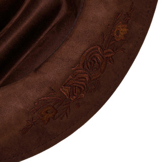 Thumbnail 5: TWIG & ARROW Twig & Arrow Womens Braided Fringe Cowboy Hat 