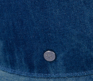 Thumbnail 2: BCBG BCBG Womens Patchwork Denim Cowboy Hat 