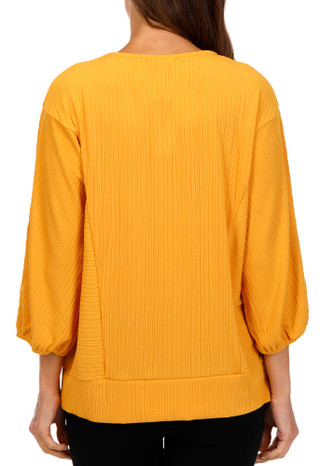 Thumbnail 2: ADRIENNE VITTADINI Adrienne Vittadini Womens 3/4 Solid Top 