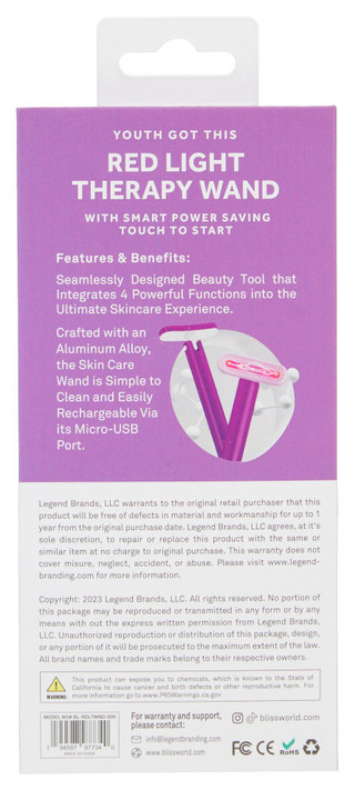 Thumbnail 2: Bliss Bliss Red Light Therapy Wand 