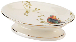 Thumbnail 1: Avanti Avanti Gilded Birds Soap Dish 