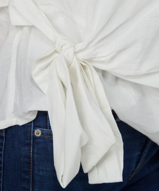 Thumbnail 3: BUNULU Bunulu Womens Sleeveless Side Bow Wrap Top 