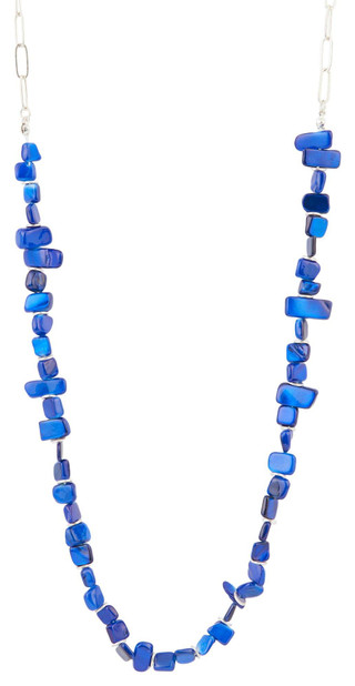 Thumbnail 1: Bay Studio Bay Studio Dark Blue Bead Necklace 