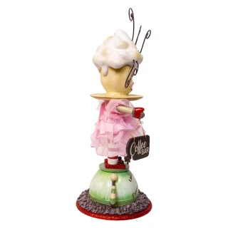 Thumbnail 2: HOLLYWOOD NUTCRACKERS Hollywood Nutcrackers 12 in. Coffee Girl Nutcracker 
