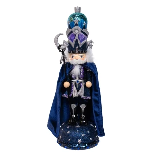 Thumbnail 5: HOLLYWOOD NUTCRACKERS Hollywood Nutcrackers 18.5 in. Midnight Man Nutcracker 