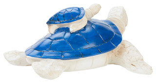 Thumbnail 2: Fancy That Fancy That 6 in Mom & Me Turtle Figurine Accent Decor 