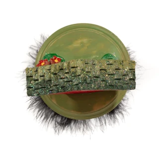 Thumbnail 8: HOLLYWOOD NUTCRACKERS Hollywood Nutcrackers Dog House Hat Nutcracker 