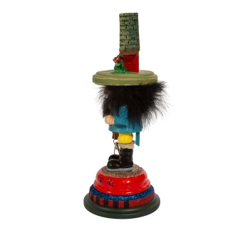 Thumbnail 7: HOLLYWOOD NUTCRACKERS Hollywood Nutcrackers Dog House Hat Nutcracker 