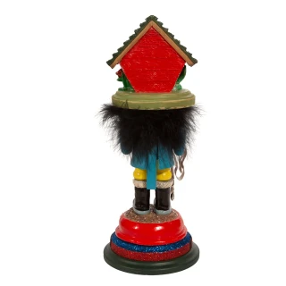 Thumbnail 6: HOLLYWOOD NUTCRACKERS Hollywood Nutcrackers Dog House Hat Nutcracker 