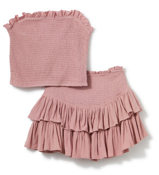 Thumbnail 1: No Comment No Comment Juniors 2 Pc Ruffle Skort Set 