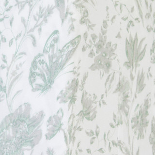 Thumbnail 3: LOTTIE FINCH Lottie Finch 4 Pc Sheet Set - King Sage Bird 